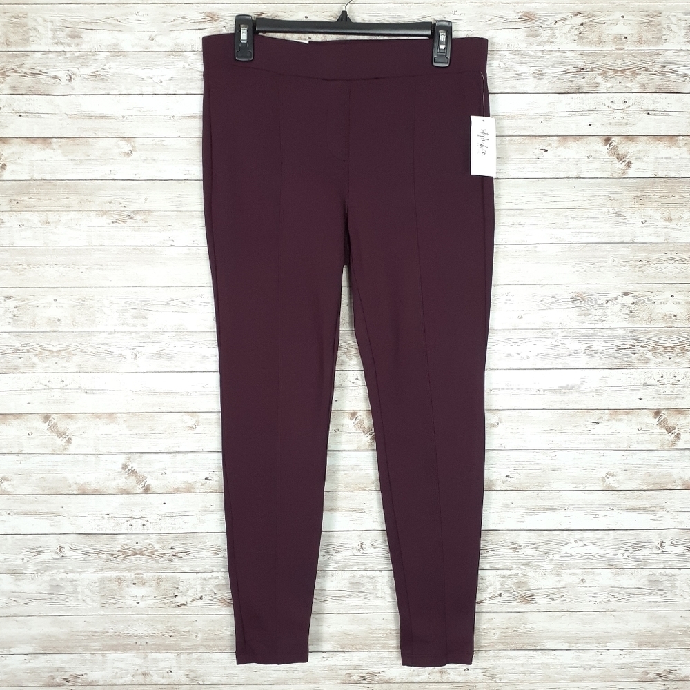 Style & Co Legging PL Mid Rise Cranberry 433
